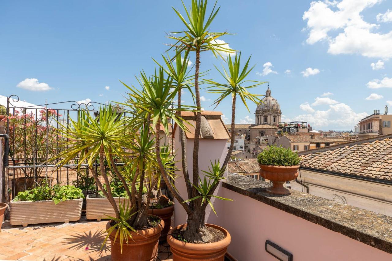 ローマIflat Penthouse In Campo De' Fioriアパートメント エクステリア 写真