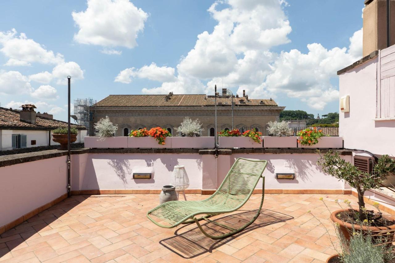 ローマIflat Penthouse In Campo De' Fioriアパートメント エクステリア 写真