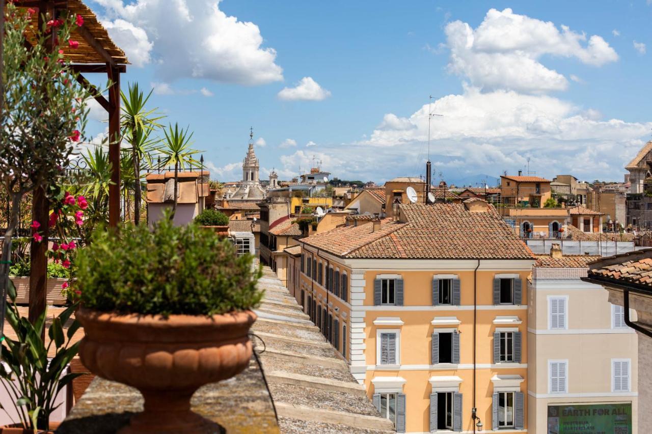 ローマIflat Penthouse In Campo De' Fioriアパートメント エクステリア 写真
