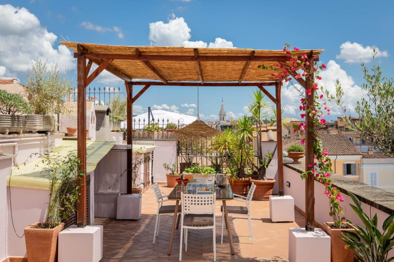 ローマIflat Penthouse In Campo De' Fioriアパートメント エクステリア 写真